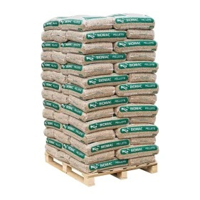 Dřevěné brikety IVORY BRIKETTS válec N – noční / 2106 kg