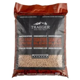 TRAEGER Dřevěné pelety FSC Signature blend 630kg / 9k x 70Ks