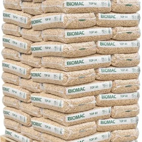 DŘEVNÍ PELETY TOP A1 – paleta 1050 kg