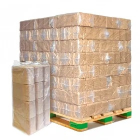 Dřevěné brikety RUF tvrdý – fólie / paleta 960 kg (96 x balení 10 kg)